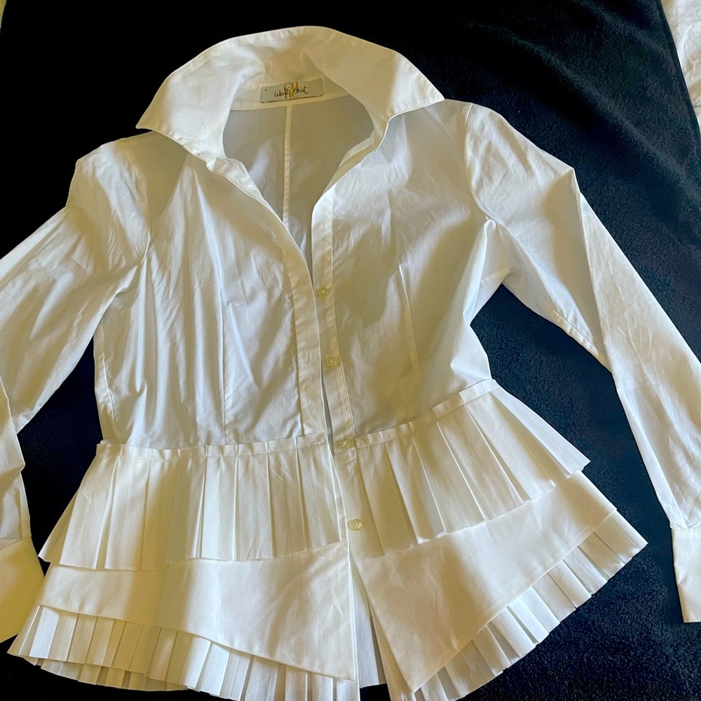 Carolina Herrera top, white size small